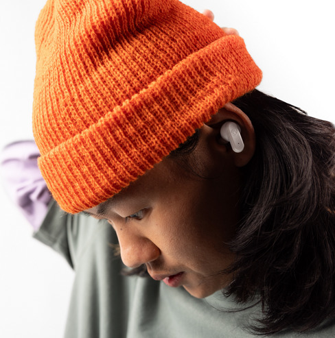 Skullcandy DIME 3 trådlösa in-ear hörlurar, vit