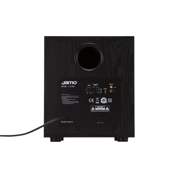 Jamo J10 SUB Subwoofer, svart