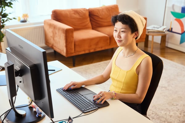 Contour Touch Ergonomisk Touchpad med kabel