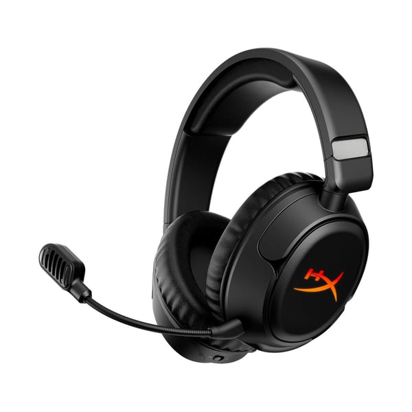 HyperX Flight 2 trådlösa spelhörlurar, svart