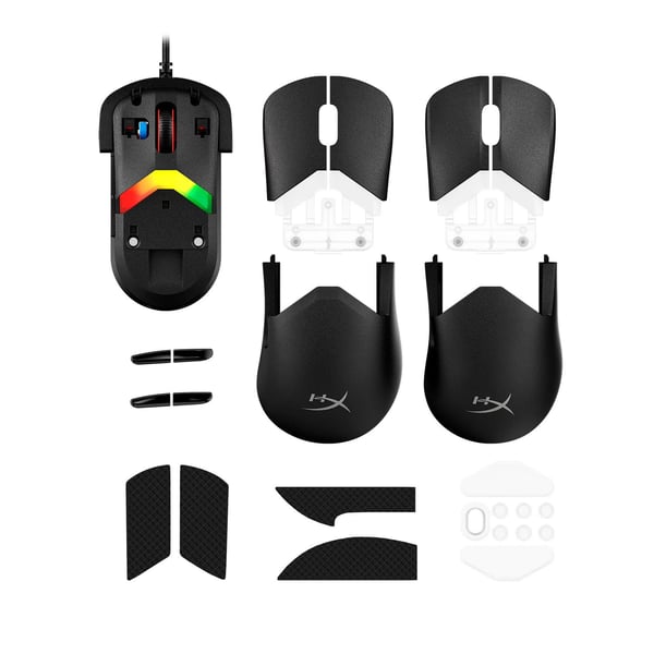 HyperX Pulsefire Saga trådad spelmus, svart