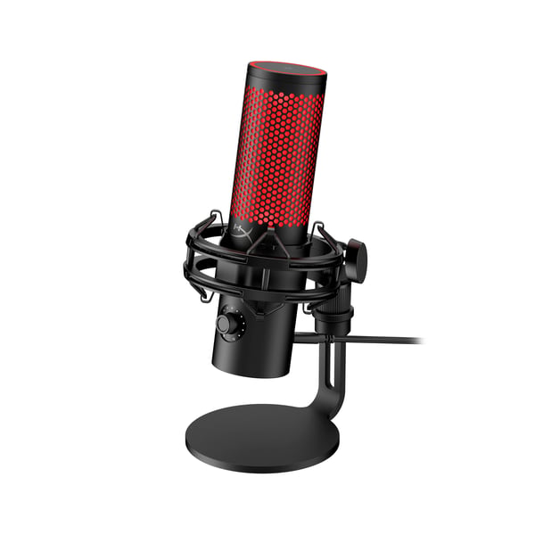 HyperX QuadCast 2 USB-mikrofon, svart