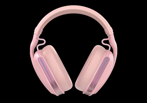 Oniverse Polaris trådlösa spelhörlurar, rosa