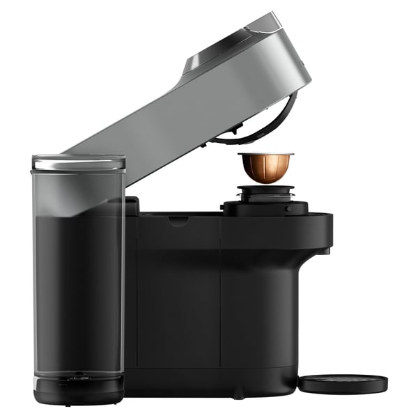 Nespresso Vertuo Pop Plus Deluxe by Sage kapselmaskin, titan