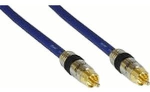 InLine koaksialkabel, han-han, rund RCA (S/PDIF), 5 m