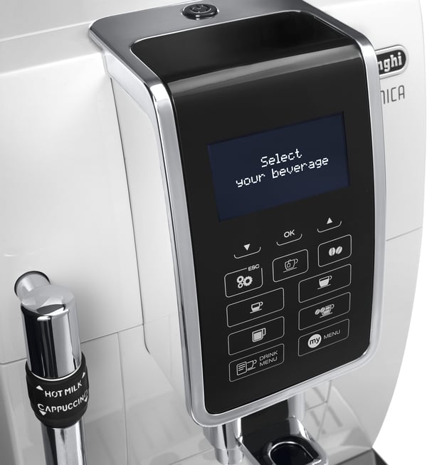 DeLonghi Dinamica ECAM350.35.W -kaffemaskine