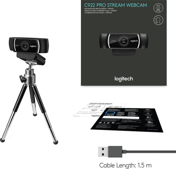 Logitech C922 Pro Stream-webbkamera