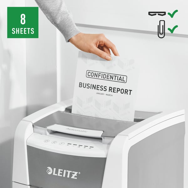 Leitz IQ Small Office 100 -automatisk papirskærer, P4
