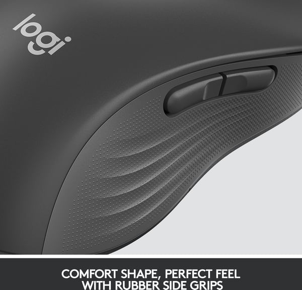 Logitech Signature M650 L Venstre -trådløs mus, sort