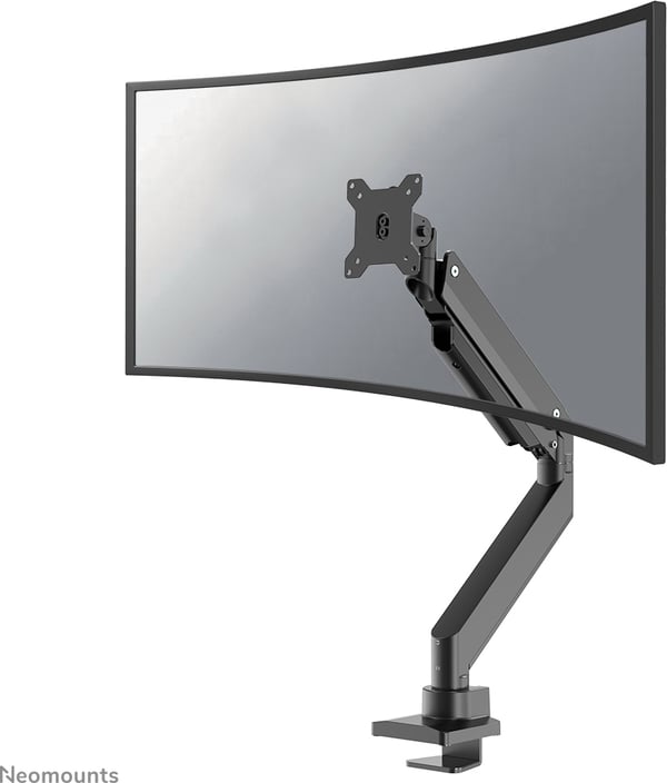 Neomounts NM-D775+ -monitorarm för böjd skärm, svart