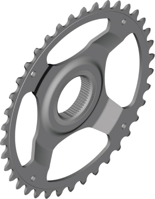 Shimano FC-E6100 38T -vevparti, direktmontering
