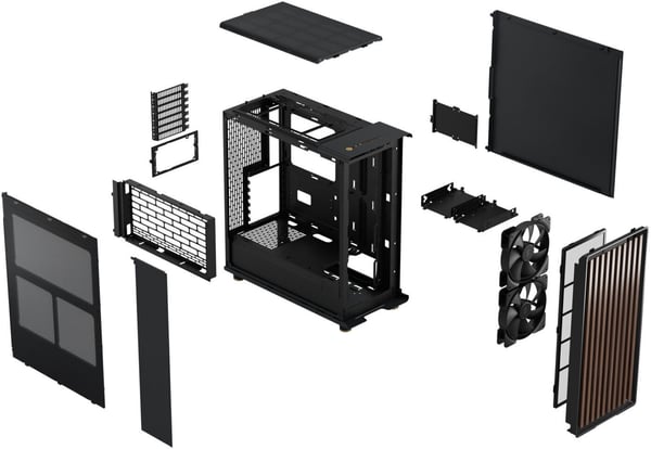 Fractal Design North ATX-chassi, svart