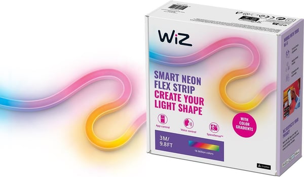 WiZ Neon Flex Strip belysningsbånd, Type-C, 3 m kit