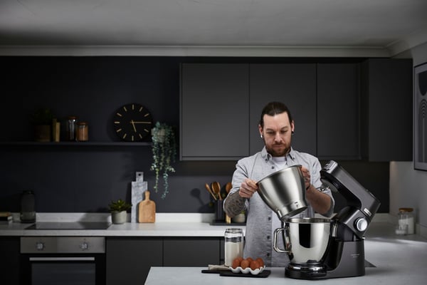Kenwood KVL85.004BK Titanium Chef Baker XL køkkenmaskine