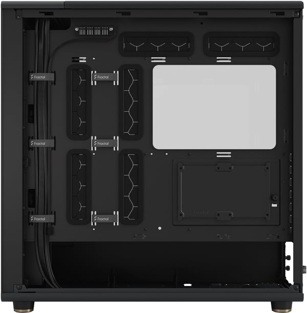 Fractal Design North XL Charcoal Black TG Dark E-ATX-chassis, sort