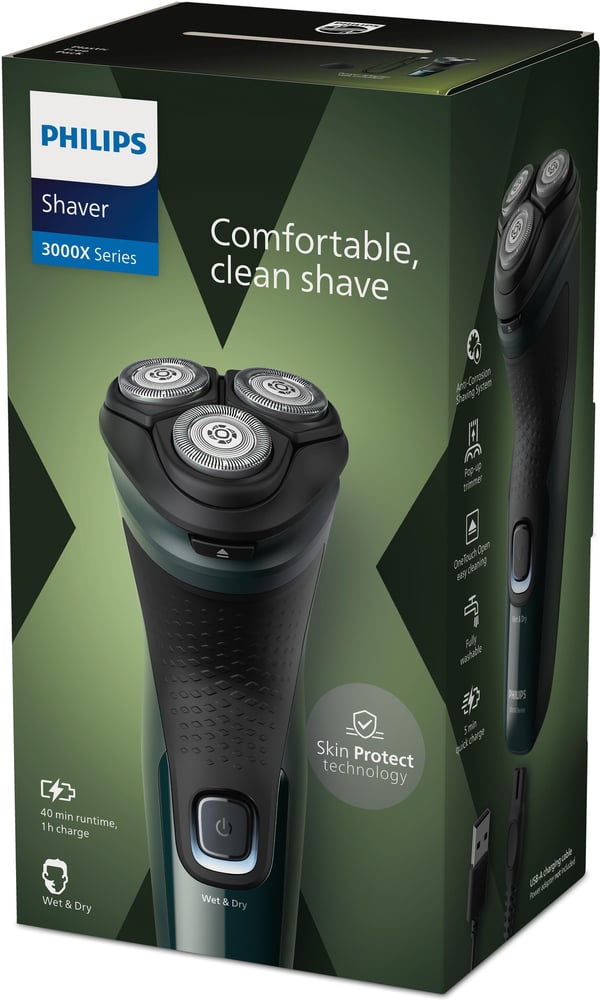 Philips Shaver series 3000X X3002/00 barbermaskine