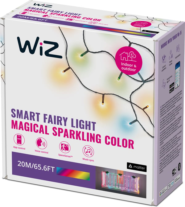 WiZ Fairy Light dekoration belysning, 160 LED-lamper