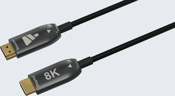 Fuj:tech HDMI 2.1 8K Ultra High Speed fiberkabel, 15 m