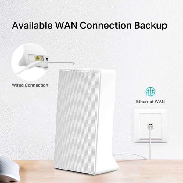 Mercusys MB230-4G+ - LTE-modem och WiFi-basstation