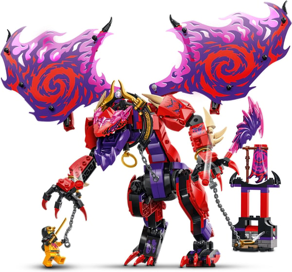 LEGO NINJAGO 71832 – Kaosdragen Thunderfang