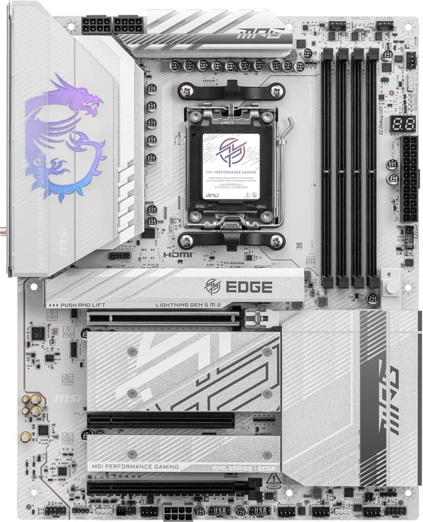 MSI MPG B850 EDGE TI WIFI AM5 ATX-moderkort