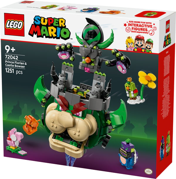 LEGO Super Mario 72042 - Prins Florian och Bowsers slott