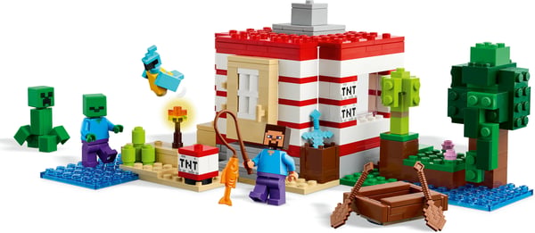 LEGO Minecraft 21275 TNT-jungelhus