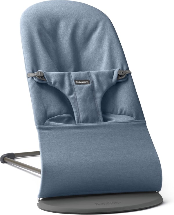 BabyBjörn Bouncer Bliss Vävd Babysitter, Blå