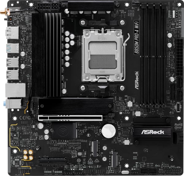Asrock B850M Pro-A WiFi AMD AM5 MicroATX moderkort