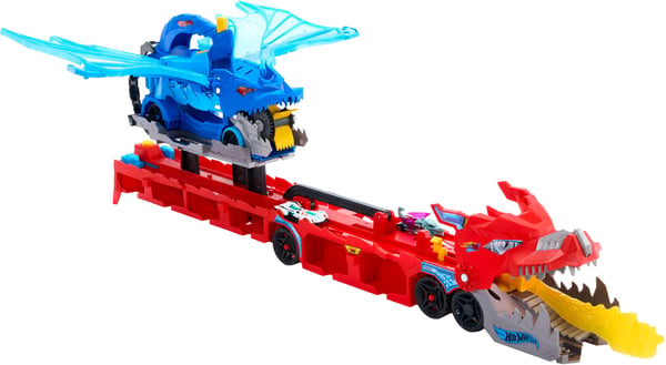 Hot Wheels City Ultimate Dual Dragon Hauler Biltransportbil