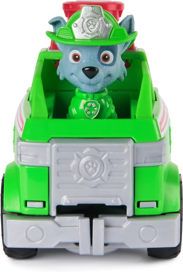 Paw Patrol Brandräddning, Rocky och fordon