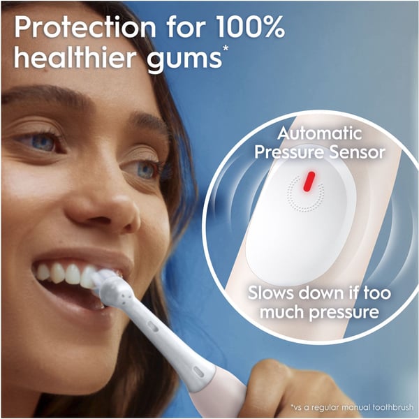 Oral-B iO2 eltandborste + resefodral, rosa