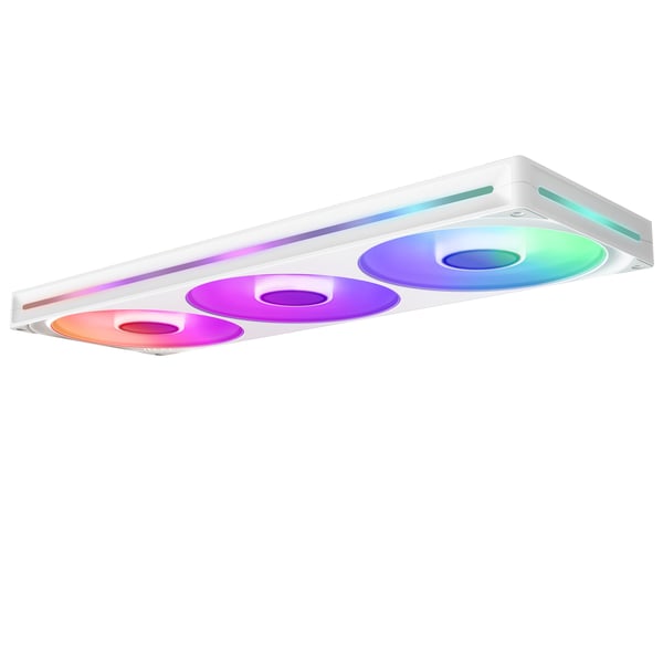 NZXT F420RGB Core Fläkt (Enkel Ram) chassifläkt, 140 mm, vit