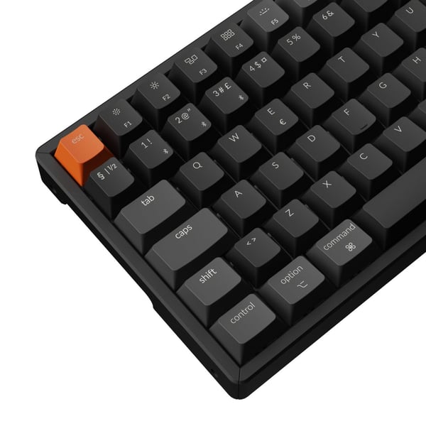 Keychron K4v3 Hot Swap QMK 96% mekaniskt tangentbord, Keychron Super Red-brytare