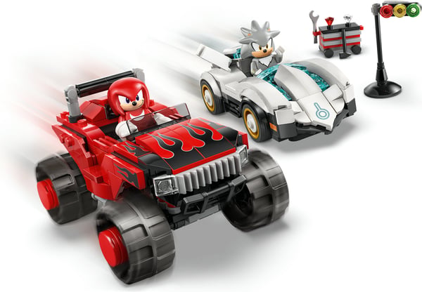 LEGO Sonic 77118 Silverns bil mot Knuckles monsterbil