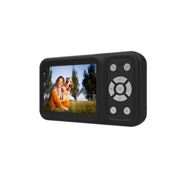 Rollei Compactline 64 DualScreen digitalkamera, svart