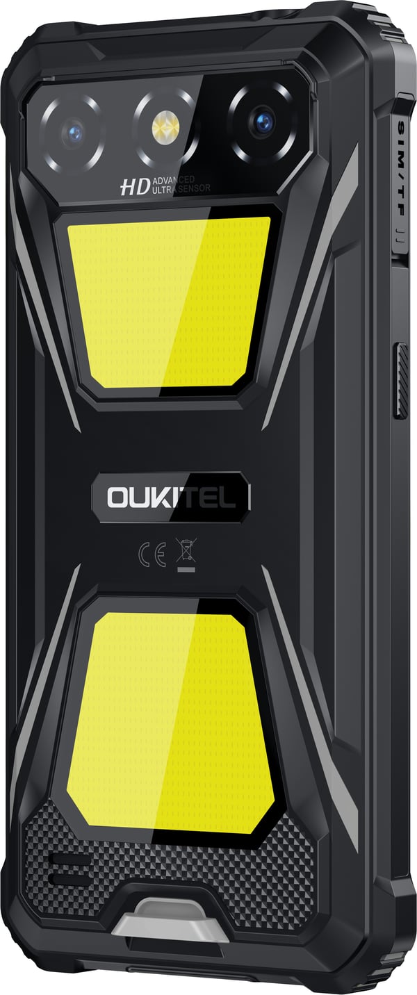 Oukitel G5 telefon, 256/4 GB, svart