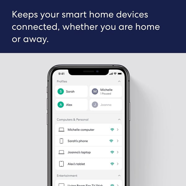 eero 6+ AX3000 Wi-Fi 6 mesh-system, 3 st