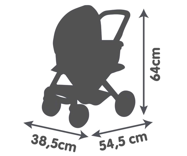 Smoby Maxi Cosi 3-i-1 dockvagn