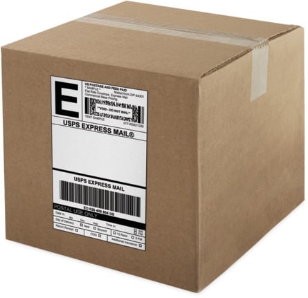 Dymo LabelWriter 4XL -frakkleveransetiketter 104 mm x 159 mm, 220 etiketter, vit
