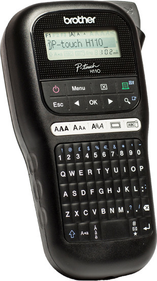 Brother P-touch H110 -märkmaskin, svart