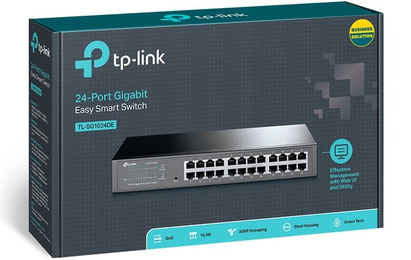 TP-LINK TL-SG1024DE - 24-portars switch