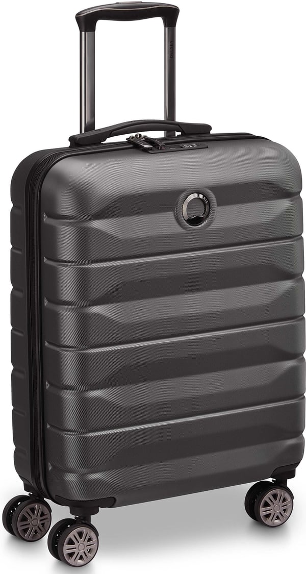 Delsey Air Armour Slim 55 cm kuffert, sort