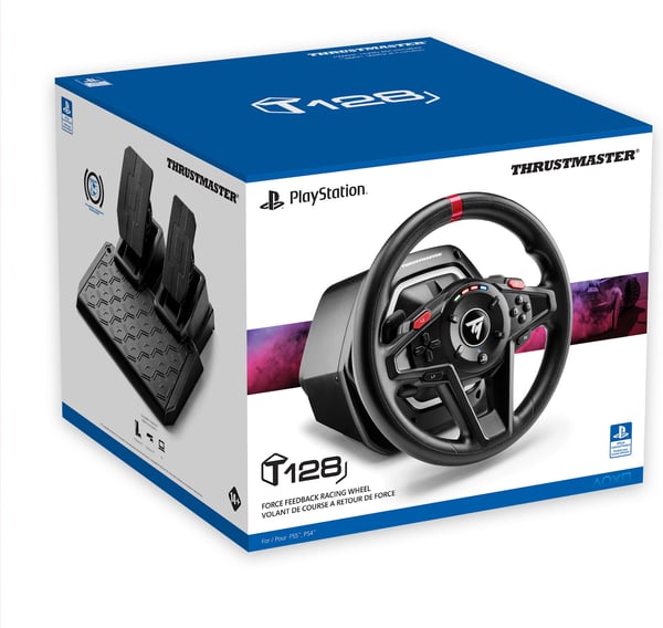 Thrustmaster T128 -ratt, PS4 / PS5 / PC