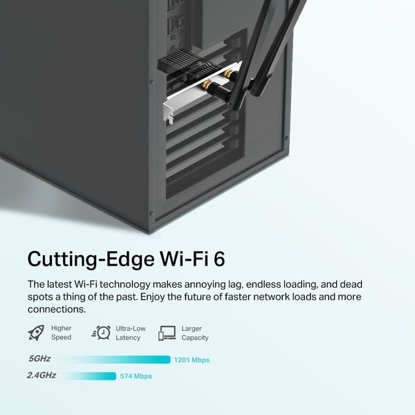 TP-LINK Archer TX20E WiFi 6 Bluetooth 5.2 PCIe-adapter