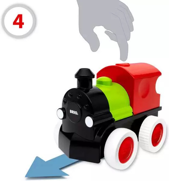 BRIO 30411 - Steam & Go Tog