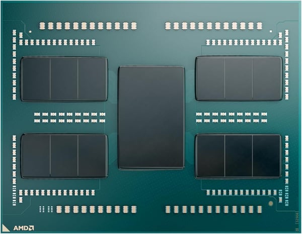 AMD Ryzen Threadripper PRO 7975WX -processor för sTR5-socket