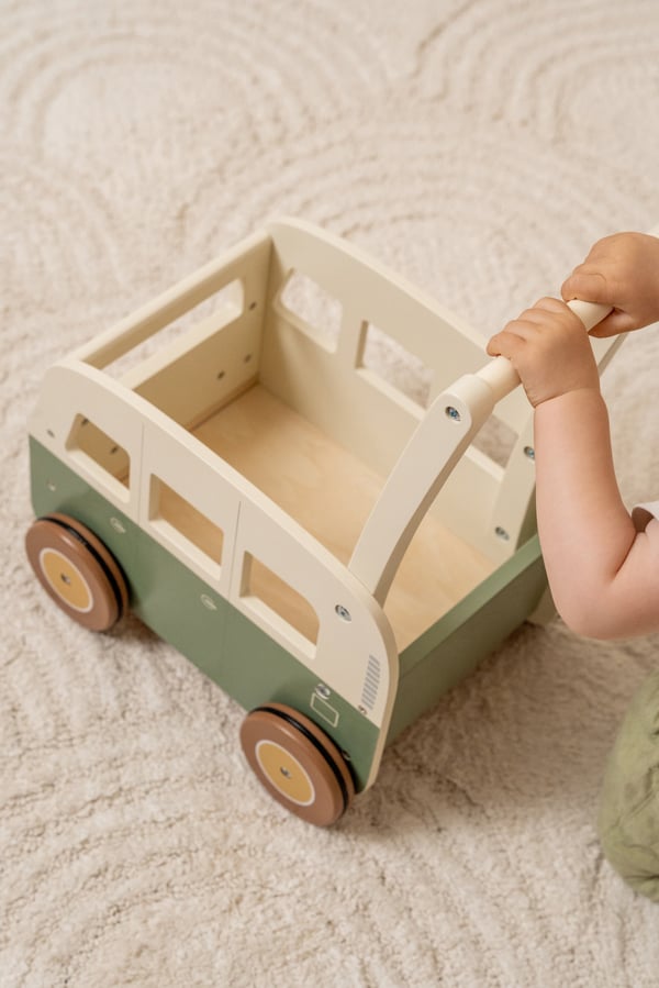 Little Dutch Vintage Walker Wagon - träkärra