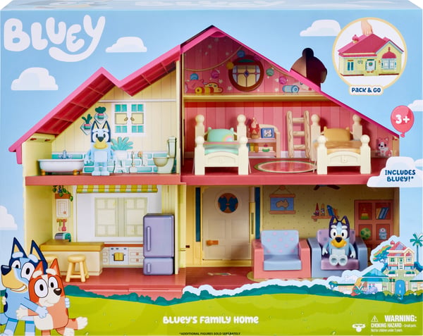 Bluey familj hem -leksaksset