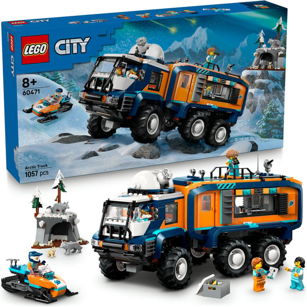 LEGO City 60471 Arktiska forskarens vetenskapliga laboratorietruck